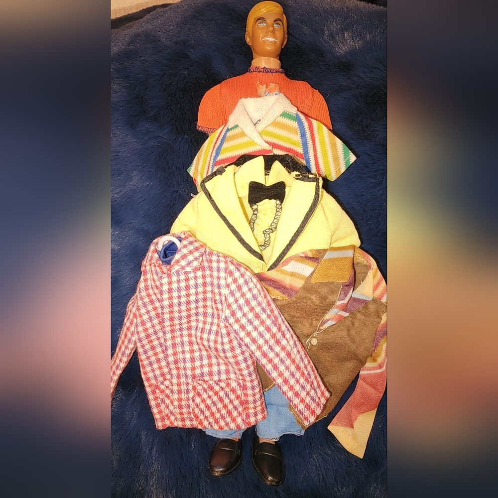 Ken Doll Model 1088-0500 6 -1968- Mattel Sunset Malibu Ken - Hong Kong